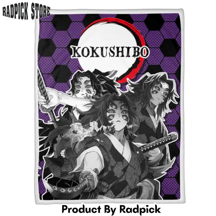 Kokushibo blanket custom anime uniform costume mix manga style  rp0153772